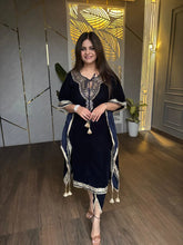 V NECK KAFTAN SETS